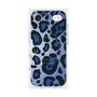プレミアムスクエアケース with MagSafe［ Leopard - Blue ］
