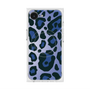 プレミアムスクエアケース with MagSafe［ Leopard - Blue ］