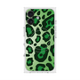 プレミアムスクエアケース with MagSafe［ Leopard - Green ］