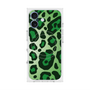 プレミアムスクエアケース with MagSafe［ Leopard - Green ］