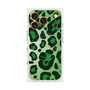 プレミアムスクエアケース with MagSafe［ Leopard - Green ］