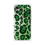 プレミアムスクエアケース with MagSafe［ Leopard - Green ］