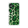 プレミアムスクエアケース with MagSafe［ Leopard - Green ］