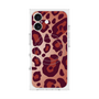 プレミアムスクエアケース with MagSafe［ Leopard - Red ］
