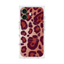 プレミアムスクエアケース with MagSafe［ Leopard - Red ］