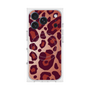 プレミアムスクエアケース with MagSafe［ Leopard - Red ］