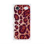 プレミアムスクエアケース with MagSafe［ Leopard - Red ］