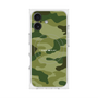 プレミアムスクエアケース with MagSafe［ Camouflage - Green ］