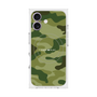 プレミアムスクエアケース with MagSafe［ Camouflage - Green ］