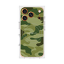 プレミアムスクエアケース with MagSafe［ Camouflage - Green ］