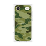 プレミアムスクエアケース with MagSafe［ Camouflage - Green ］