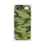 プレミアムスクエアケース with MagSafe［ Camouflage - Green ］