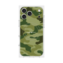プレミアムスクエアケース with MagSafe［ Camouflage - Green ］