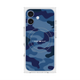 プレミアムスクエアケース with MagSafe［ Camouflage - Blue ］