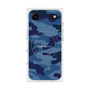 プレミアムスクエアケース with MagSafe［ Camouflage - Blue ］