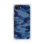 プレミアムスクエアケース with MagSafe［ Camouflage - Blue ］