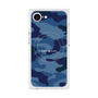 プレミアムスクエアケース with MagSafe［ Camouflage - Blue ］