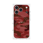 プレミアムスクエアケース with MagSafe［ Camouflage - Red ］