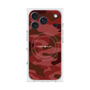 プレミアムスクエアケース with MagSafe［ Camouflage - Red ］