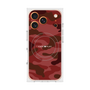 プレミアムスクエアケース with MagSafe［ Camouflage - Red ］