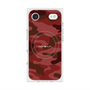 プレミアムスクエアケース with MagSafe［ Camouflage - Red ］