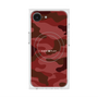 プレミアムスクエアケース with MagSafe［ Camouflage - Red ］