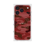 プレミアムスクエアケース with MagSafe［ Camouflage - Red ］