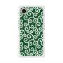 プレミアムスクエアケース with MagSafe［ 唐草模様 - Green ］