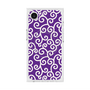 プレミアムスクエアケース with MagSafe［ 唐草模様 - Purple ］
