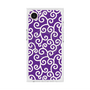 プレミアムスクエアケース with MagSafe［ 唐草模様 - Purple ］