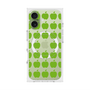 プレミアムスクエアケース with MagSafe［ Apple - Green ］