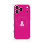 プレミアムスクエアケース with MagSafe［ スカル - Pink ］