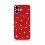 プレミアムスクエアケース with MagSafe［ Glitter - Red ］