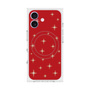 プレミアムスクエアケース with MagSafe［ Glitter - Red ］
