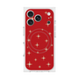 プレミアムスクエアケース with MagSafe［ Glitter - Red ］