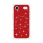 プレミアムスクエアケース with MagSafe［ Glitter - Red ］