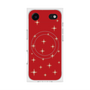 プレミアムスクエアケース with MagSafe［ Glitter - Red ］