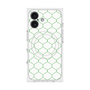 プレミアムスクエアケース with MagSafe［ Moroccan1 -Green ］