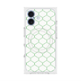プレミアムスクエアケース with MagSafe［ Moroccan1 -Green ］