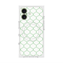 プレミアムスクエアケース with MagSafe［ Moroccan1 -Green ］