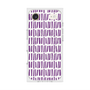 プレミアムスクエアケース with MagSafe［ Nordic - Purple ］