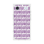 プレミアムスクエアケース with MagSafe［ Nordic - Purple ］