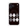 プレミアムスクエアケース with MagSafe［ Nordic Argyle - Black ］