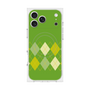 プレミアムスクエアケース with MagSafe［ Nordic Argyle - Green ］