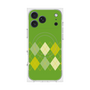 プレミアムスクエアケース with MagSafe［ Nordic Argyle - Green ］