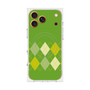 プレミアムスクエアケース with MagSafe［ Nordic Argyle - Green ］