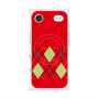 プレミアムスクエアケース with MagSafe［ Nordic Argyle - Red ］