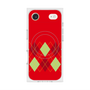 プレミアムスクエアケース with MagSafe［ Nordic Argyle - Red ］
