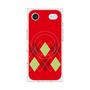 プレミアムスクエアケース with MagSafe［ Nordic Argyle - Red ］