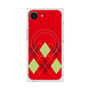 プレミアムスクエアケース with MagSafe［ Nordic Argyle - Red ］